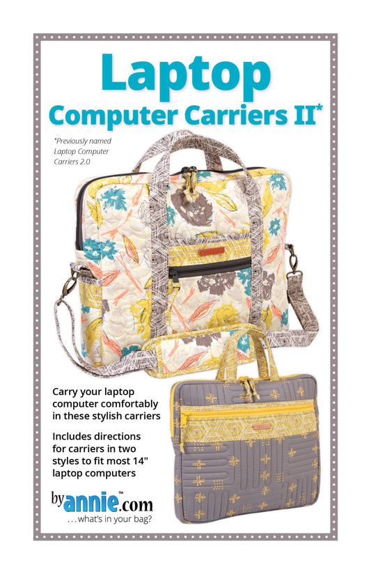 Laptop Computer Carriers II - By Annie Pattern