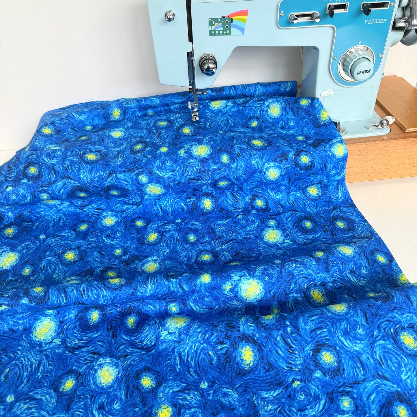 Timeless Treasures - Swirling Texture Sky - Starry