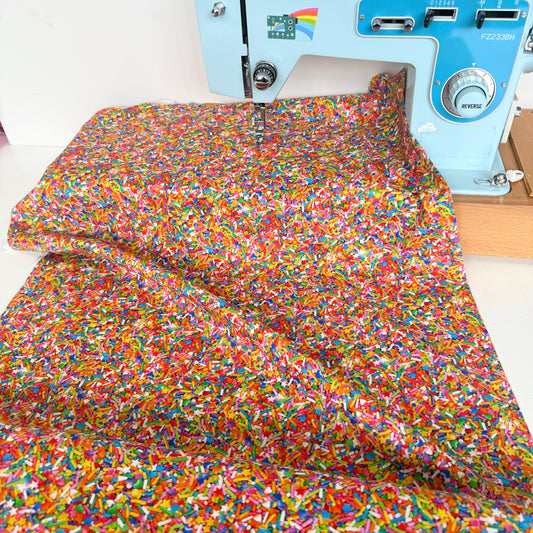 Timeless Treasures - Rainbow Sprinkles - Multi