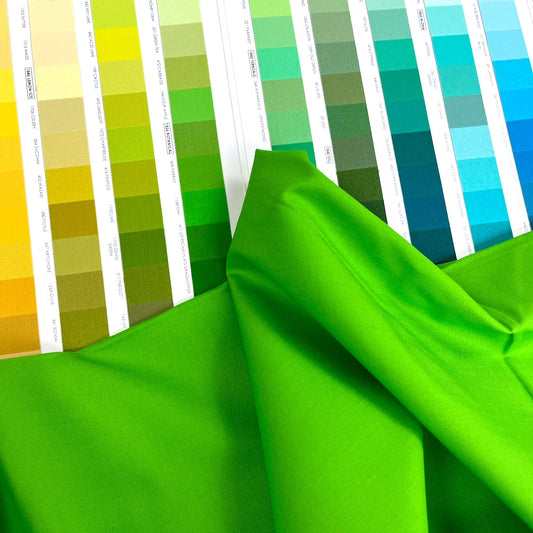 Kona Cotton Solids Parrot Green