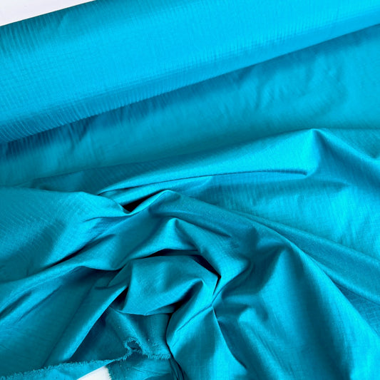 AeroWind Weave  - Deadstock Designer Fabric - Dark Teal
