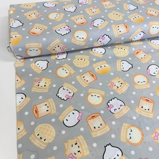 Dimsom Confetti (Grey) Quilting Fabric by Michael Miller (Per Metre)