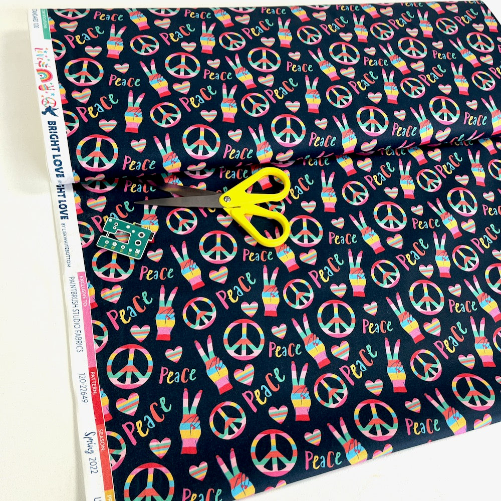 Paintbrush Studio - BRIGHT LOVE Peace Bird Blue
