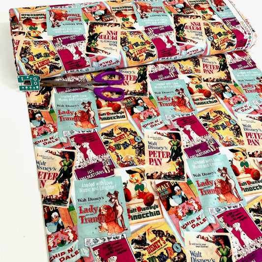 Springs Creative - Disney Classic Posters Collection Multi