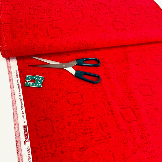 Remnant of Studio E - Data Point Circuit Board Red (137cm)