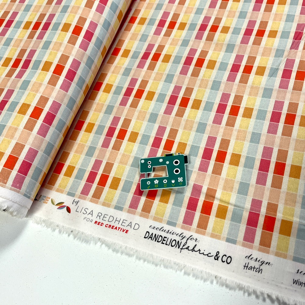Dandelion Fabrics - Retro Life Hatch Spring