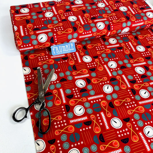 Cloud 9 Organic Cottons - High Gear - Control Board Red