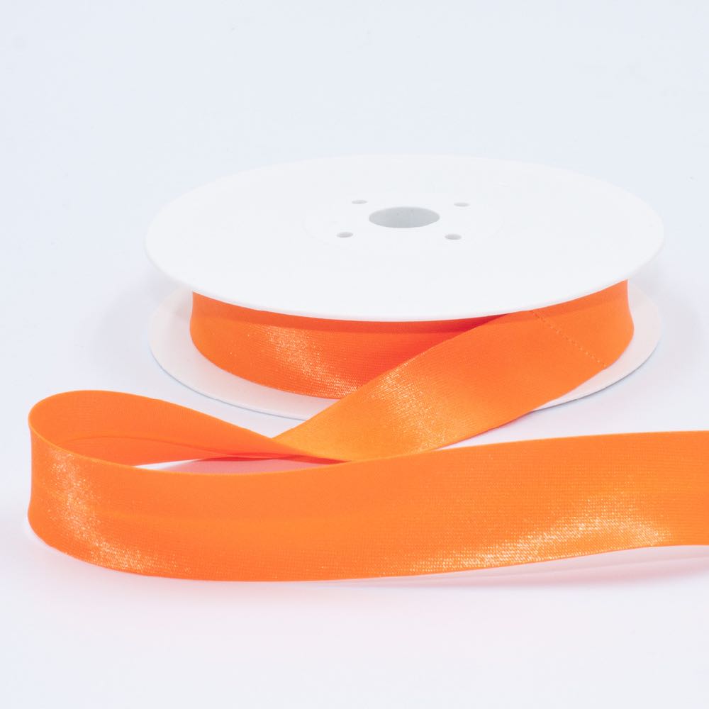 5m Roll of 18mm Plain Satin Bias Binding