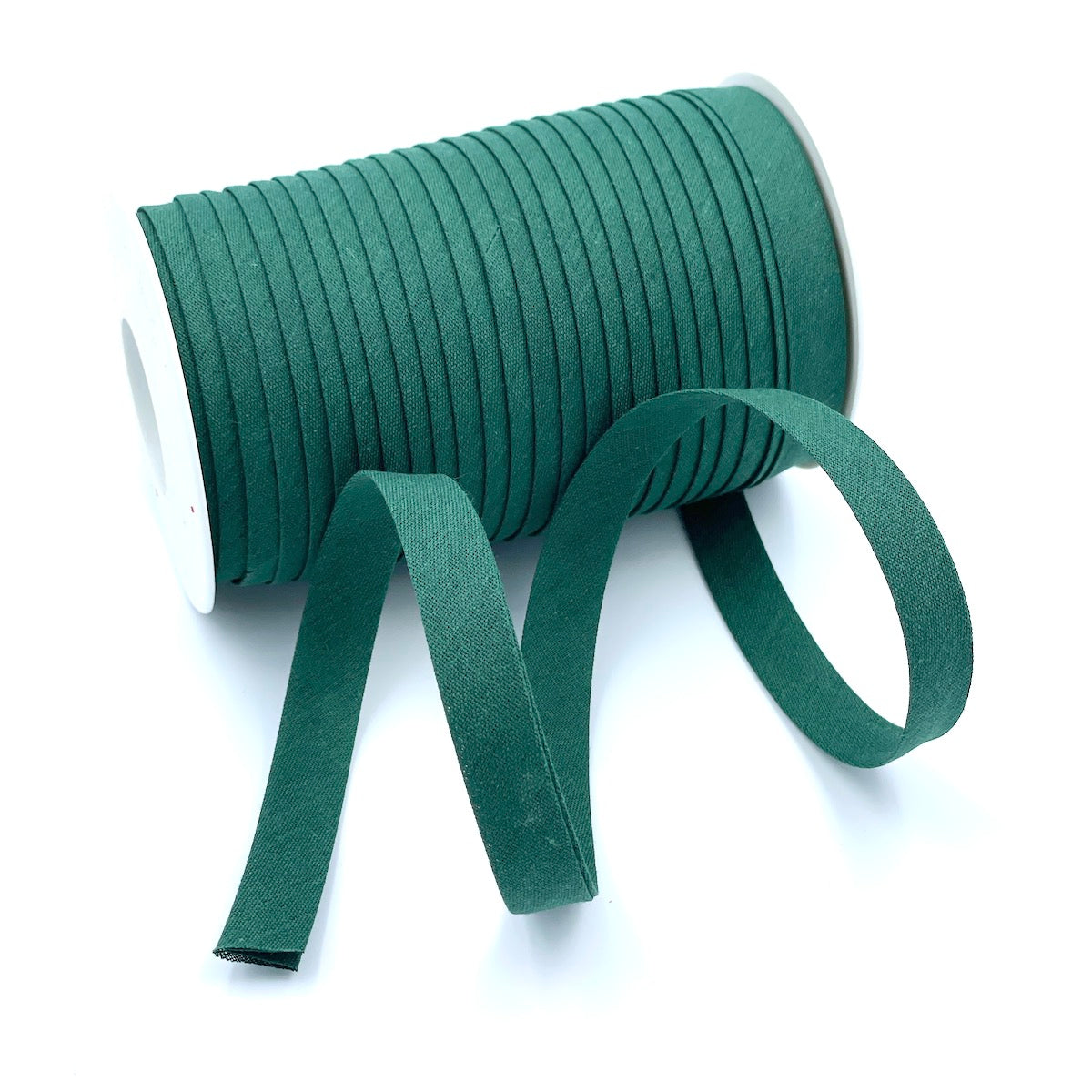 25m Reel of Plain 12mm Double Fold Bias Binding
