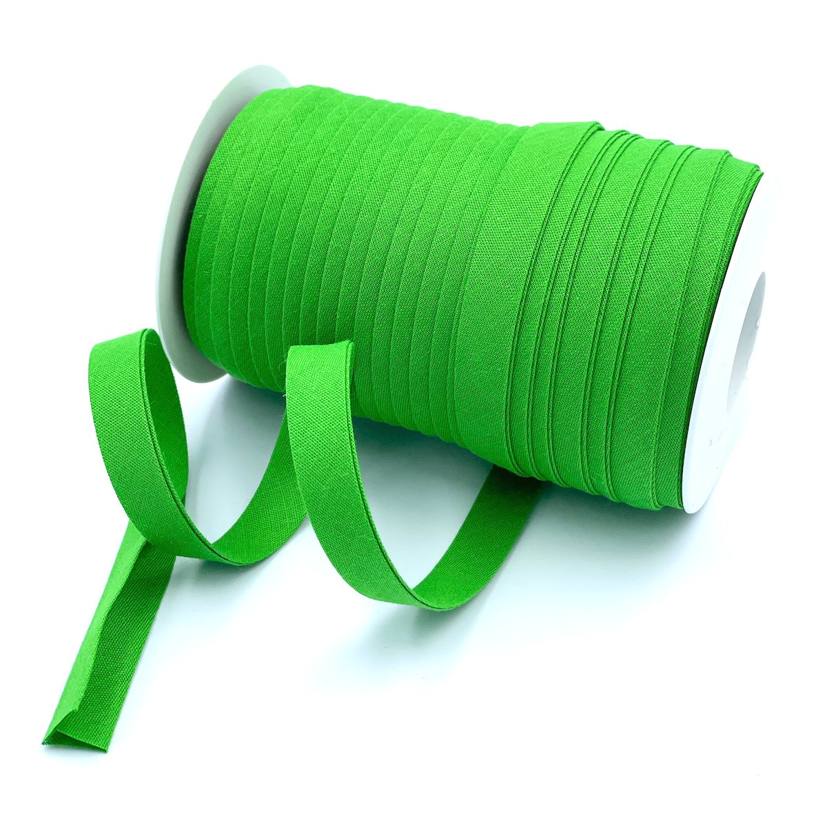 25m Reel of Plain 12mm Double Fold Bias Binding