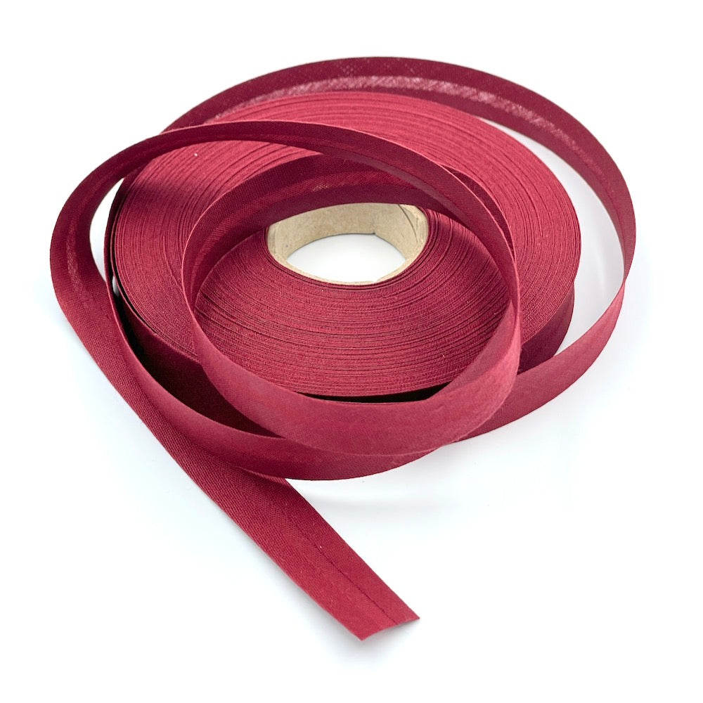 25m Reel of Plain 16mm Bias Binding Tape