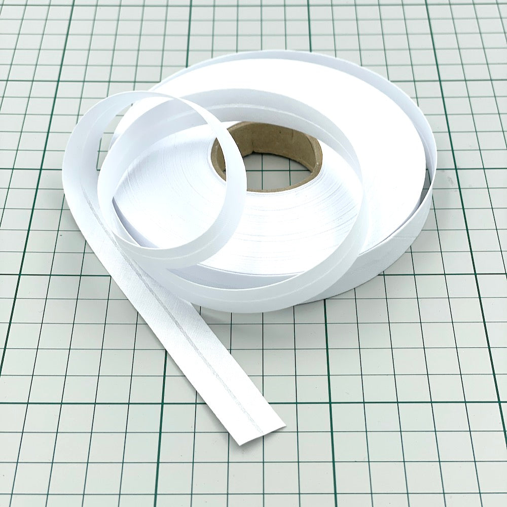 5m Roll of Plain 16mm Bias Binding Tape