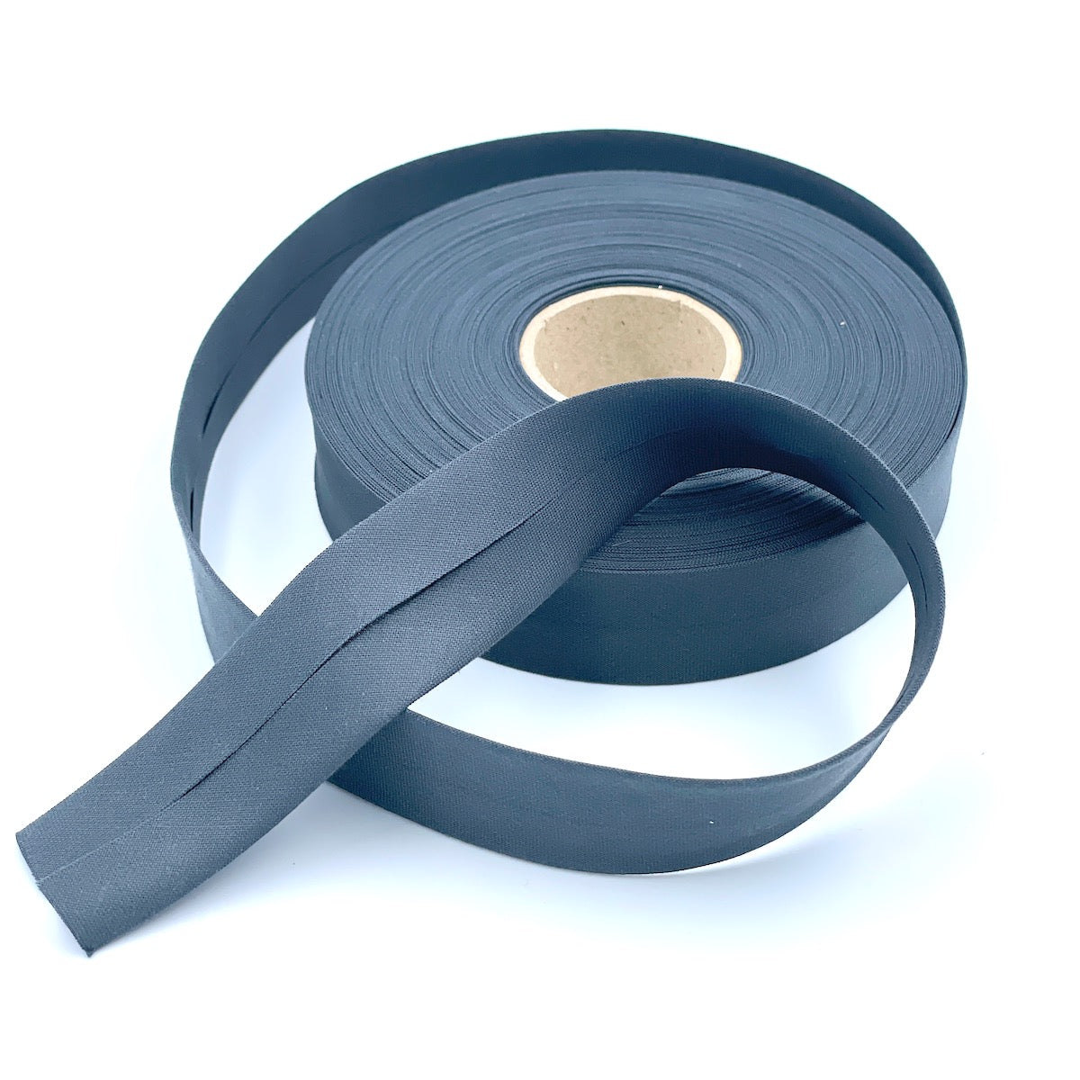 25m Reel of 25mm Wide Organic Cotton Bias Binding