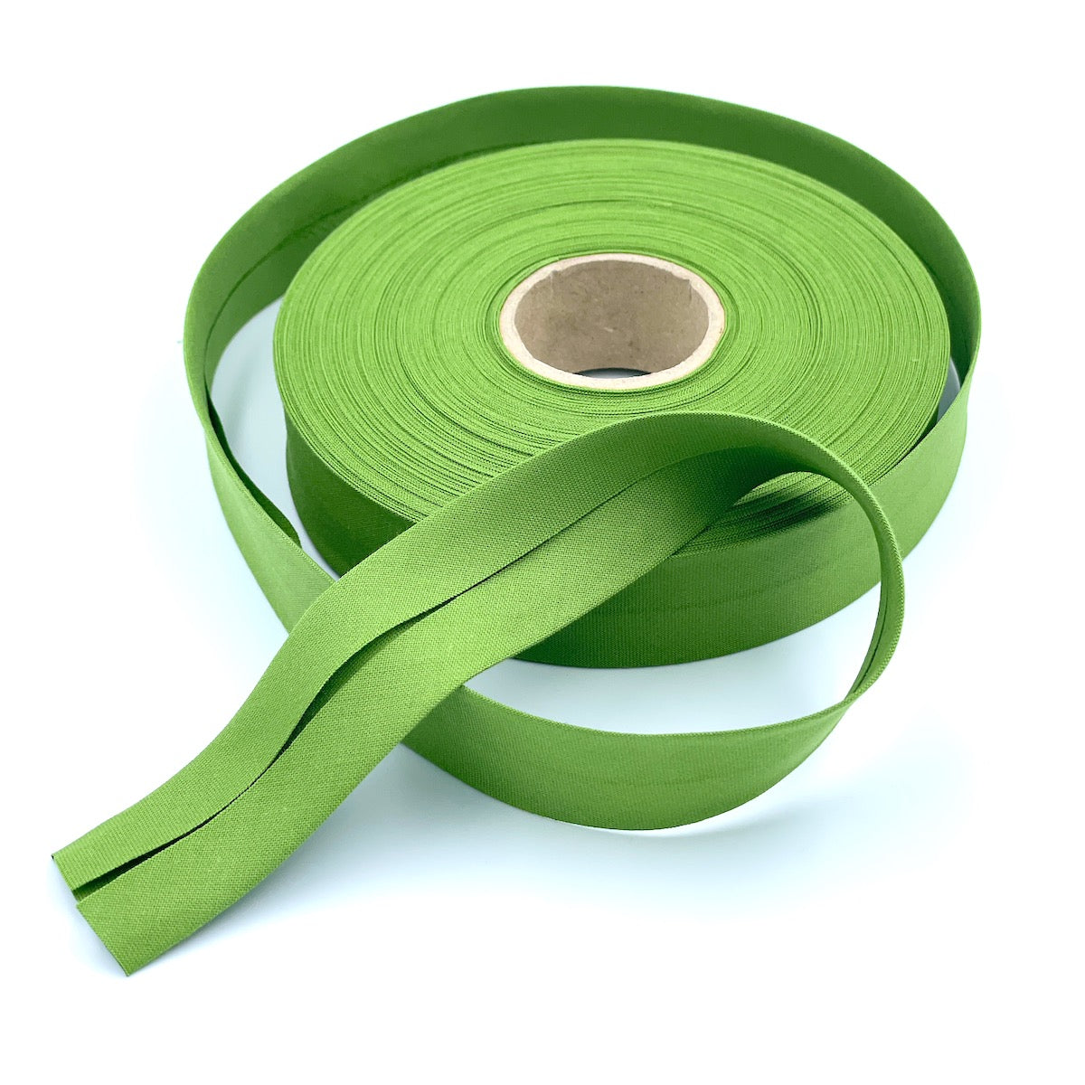 25m Reel of 25mm Wide Organic Cotton Bias Binding