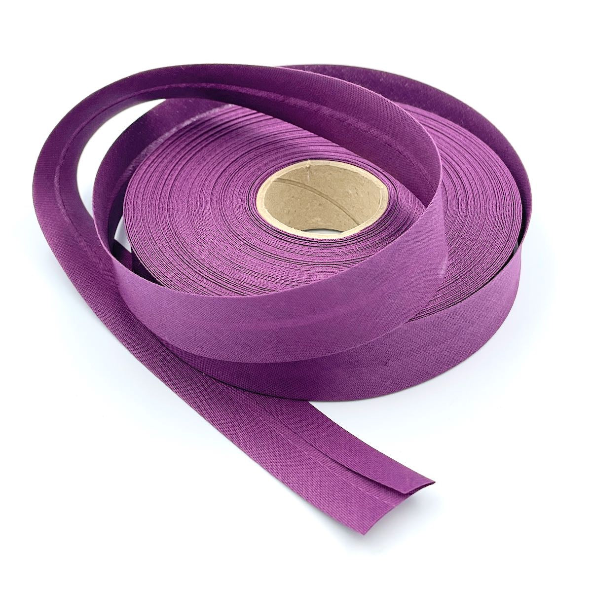 5m Roll of Plain 25mm Bias Binding Tape