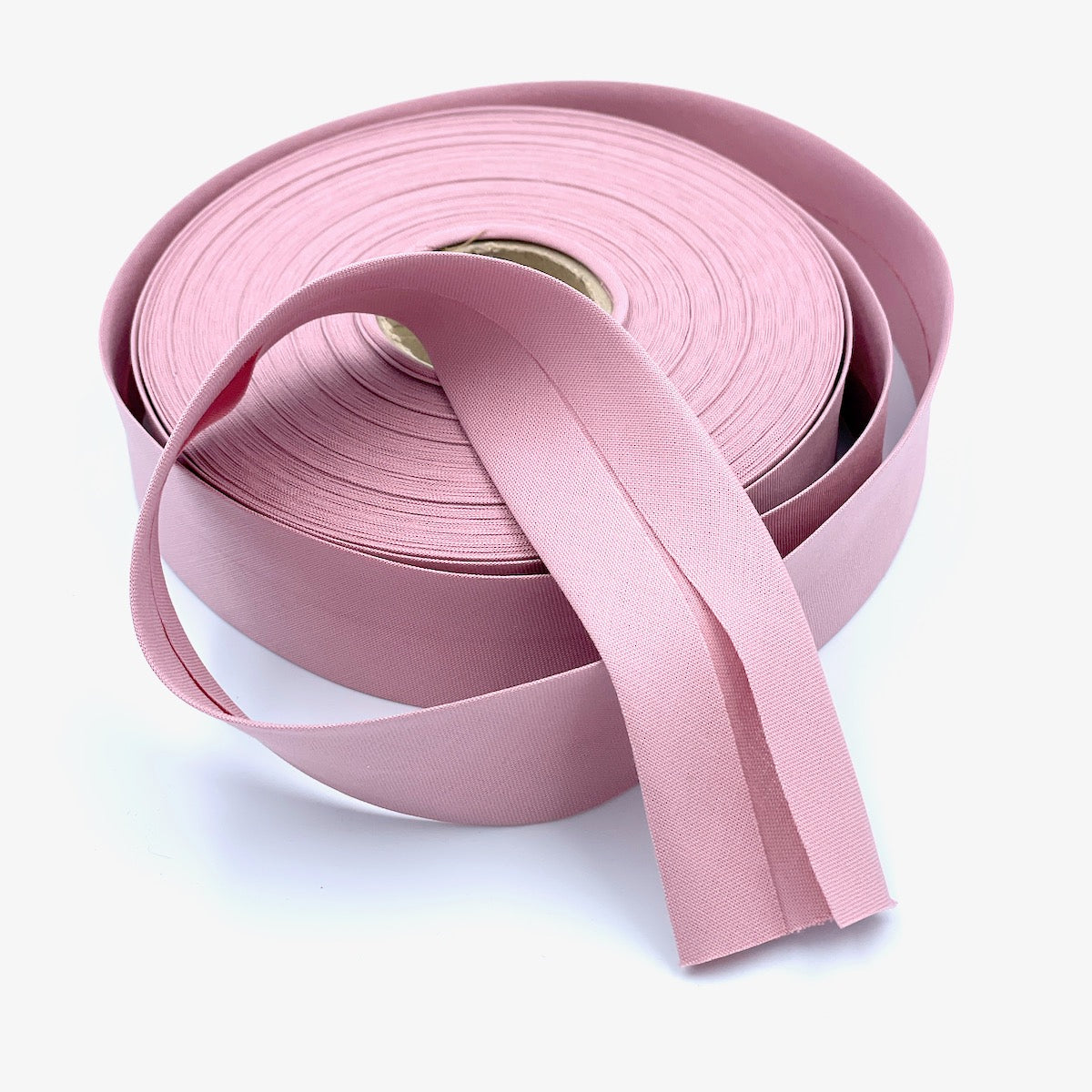 25m Reel of 30mm Wide Organic Cotton Bias Binding
