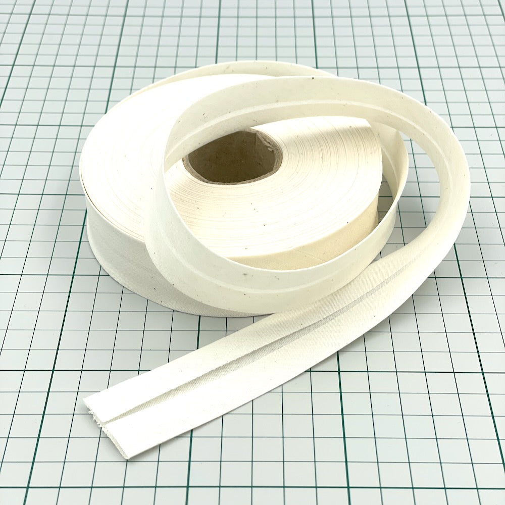 25m Reel of Plain 30mm Bias Binding Tape