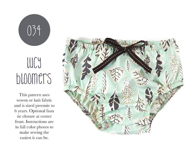 Sadi & Sam - 034 Lucy Bloomers - Frumble Fabrics