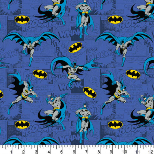 Batman - Comics Blue (Per Metre)