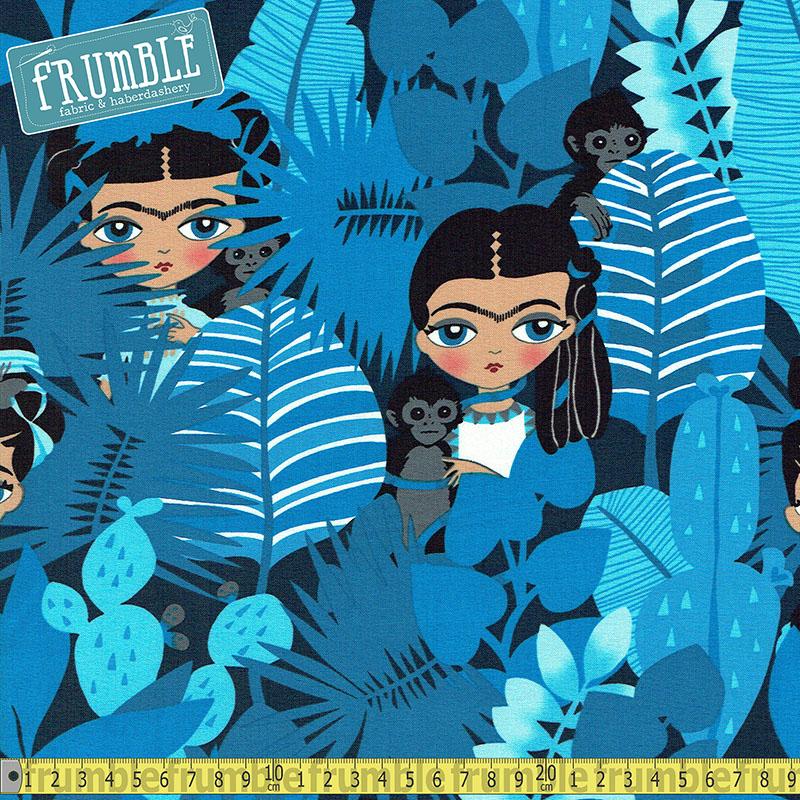 Ella Con Chagos Blue Night - Frumble Fabrics