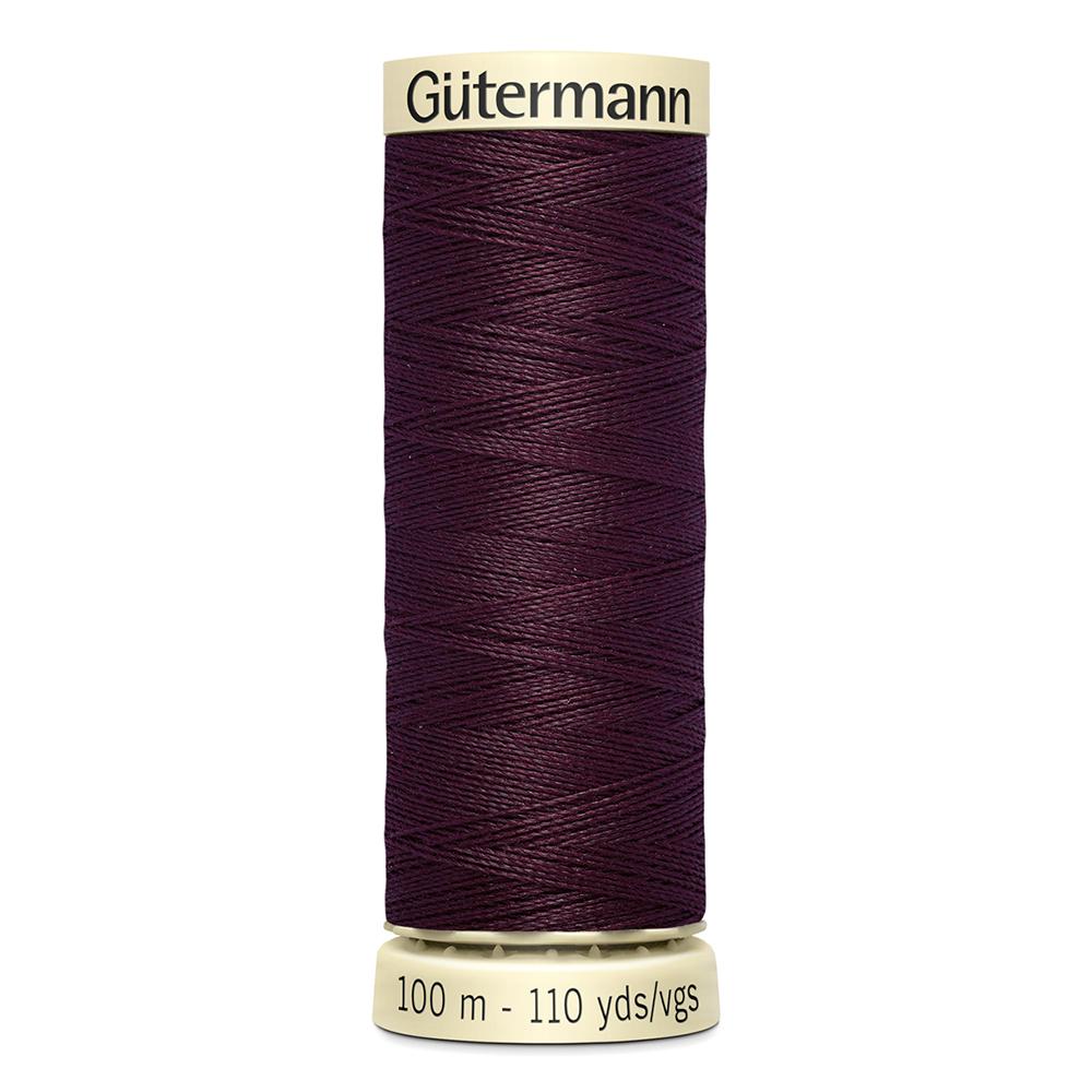 Sew All Thread 100m Reel - Colour 130 Deep Purple - Gutermann Sewing Thread