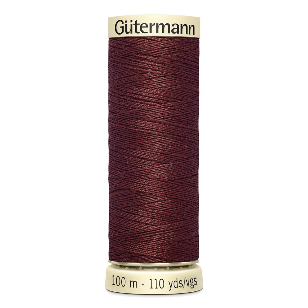 Sew All Thread 100m Reel - Colour 174 Burgundy - Gutermann Sewing Thread