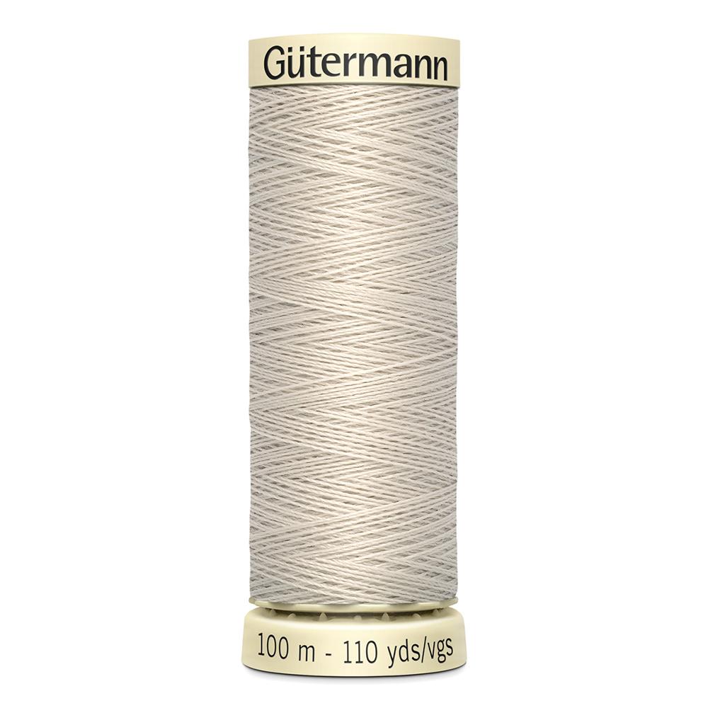 Sew All Thread 100m Reel - Colour 299 Parchment - Gutermann Sewing Thread