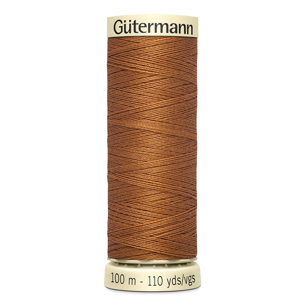 Sew All Thread 100m Reel - Colour 448 Bronze Brown - Gutermann Sewing Thread