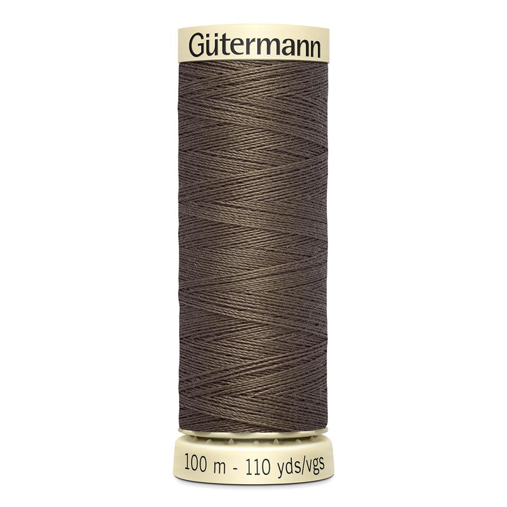 Sew All Thread 100m Reel - Colour 467 Brown - Gutermann Sewing Thread