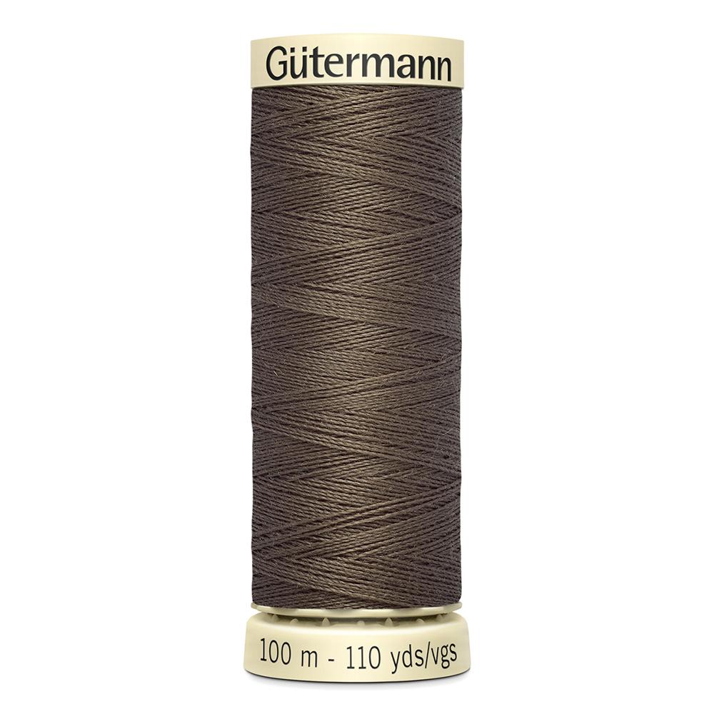 Sew All Thread 100m Reel - Colour 467 Brown - Gutermann Sewing Thread