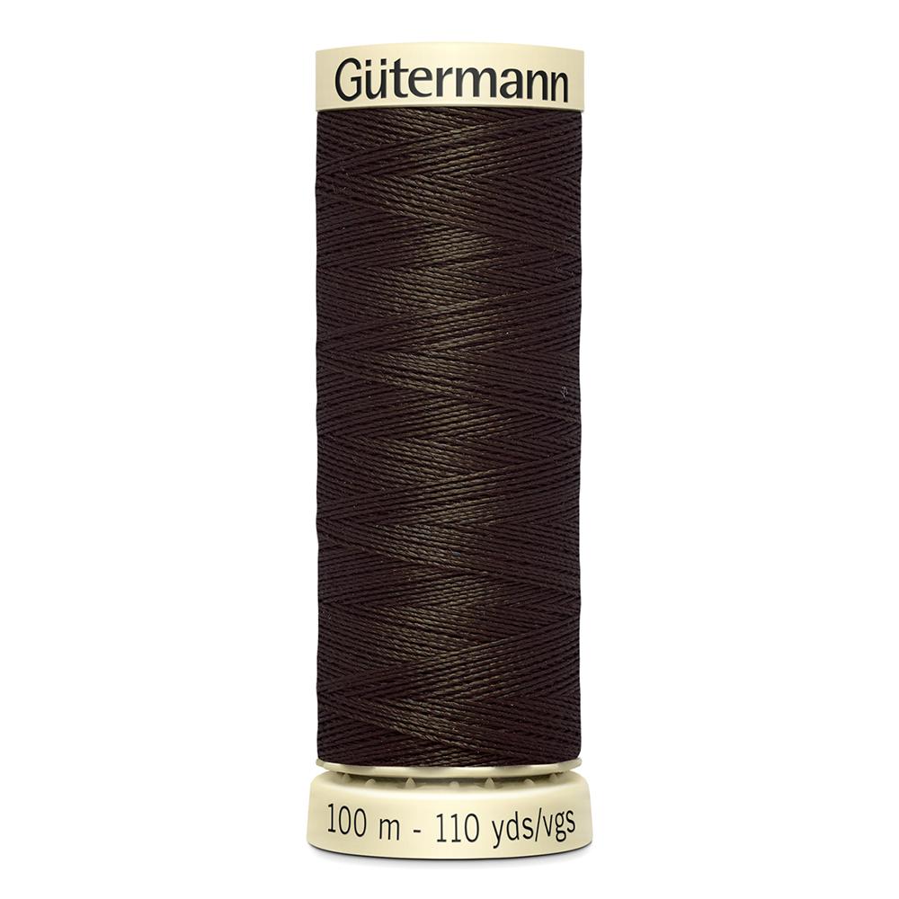 Sew All Thread 100m Reel - Colour 674 Brown - Gutermann Sewing Thread