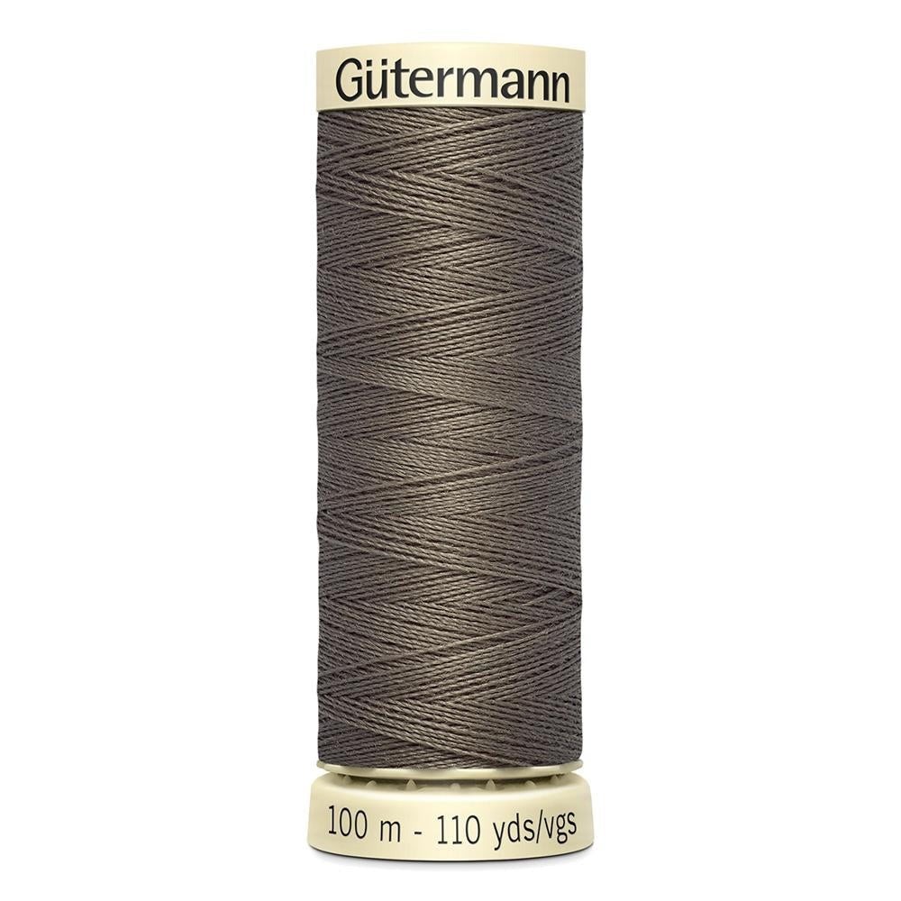 Sew All Thread 100m Reel - Colour 727 Mud Brown - Gutermann Sewing Thread