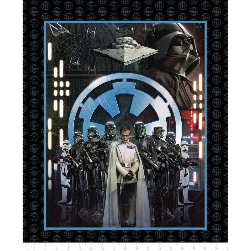 Star Wars Rogue One Villains 90cm Panel - Frumble Fabrics