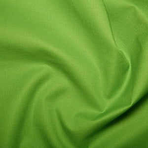 Mid Weight Cotton Solids - Green Sewing and Dressmaking Fabric