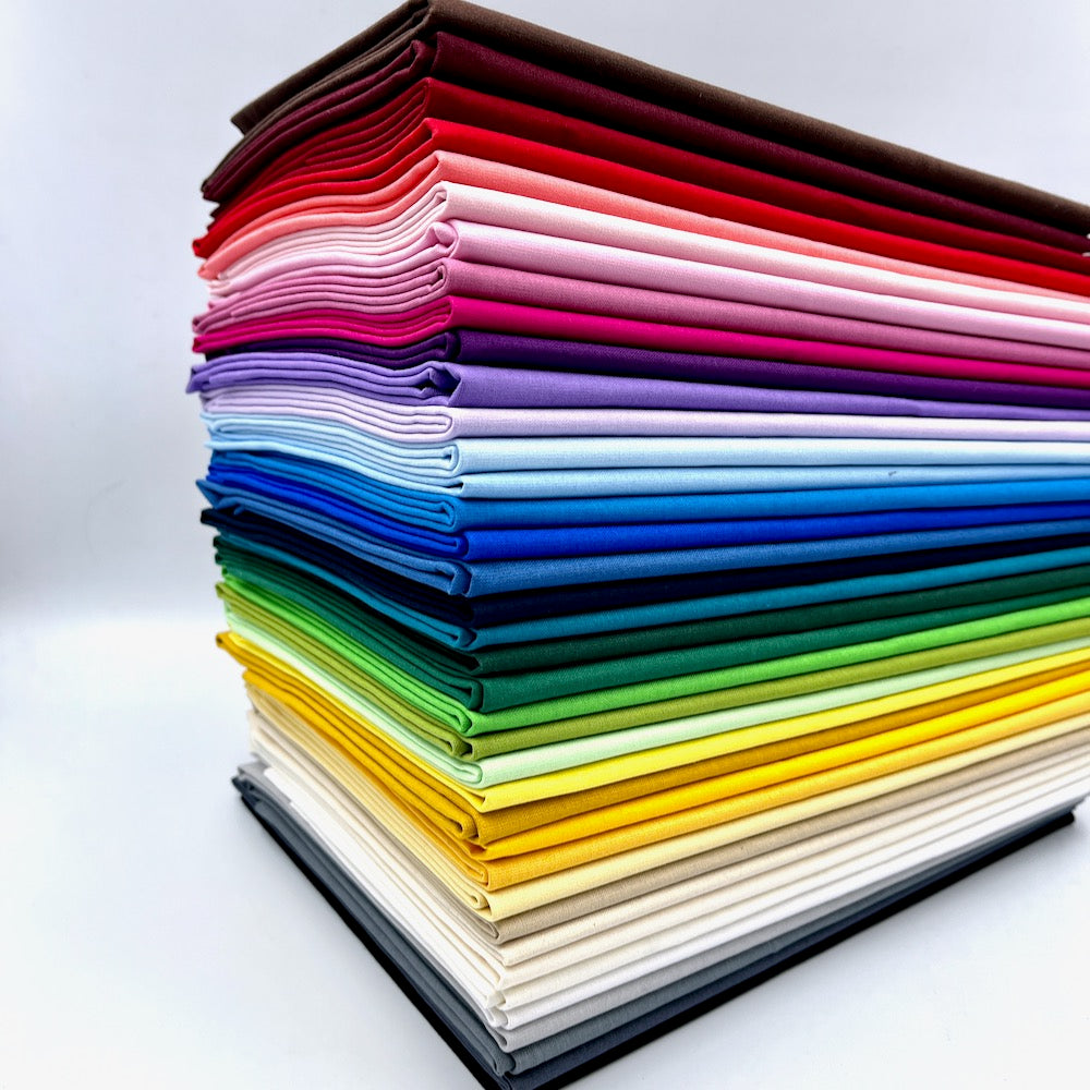 Kushion Cotton Solids Mid Weight Fabric - Cadet Blue