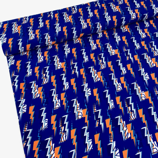 Lightning Bolt - Peach Beach - Royal Blue