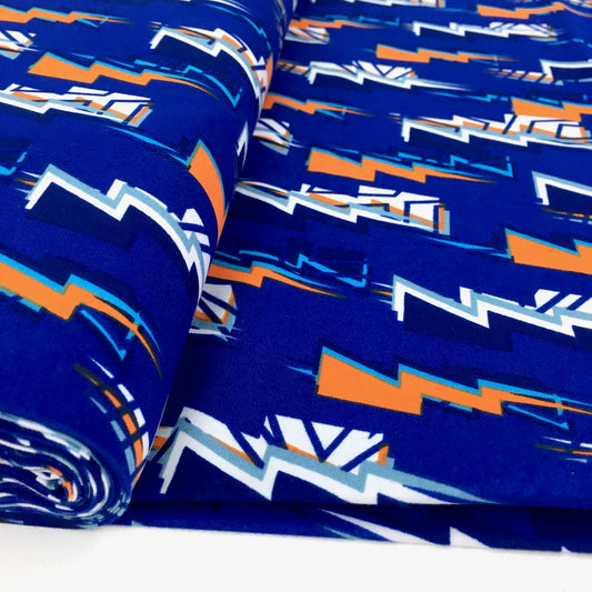 Lightning Bolt - Peach Beach - Royal Blue