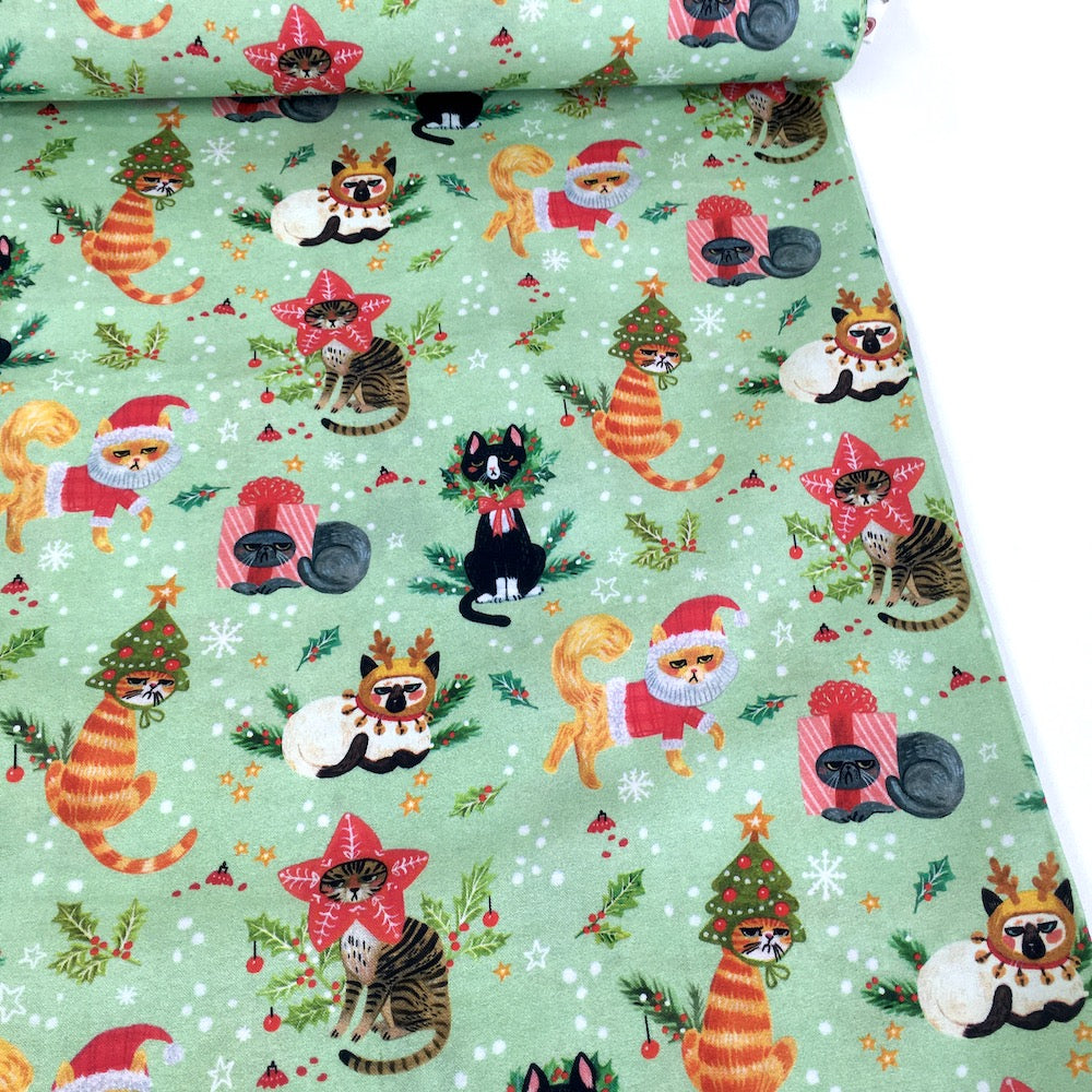 Dear Stella - Not Ameowsed - Christmas Cats Multi