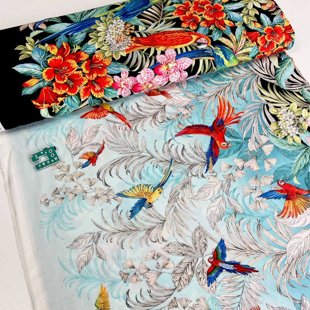 Michael Miller Fabric - Exotica - Rainforest Border Multi