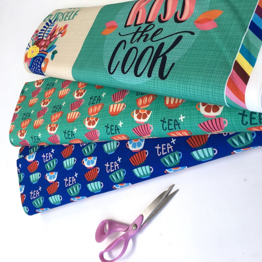 Kitchen Panel - Hamburger Liebe Organic Cotton Canvas - Multi