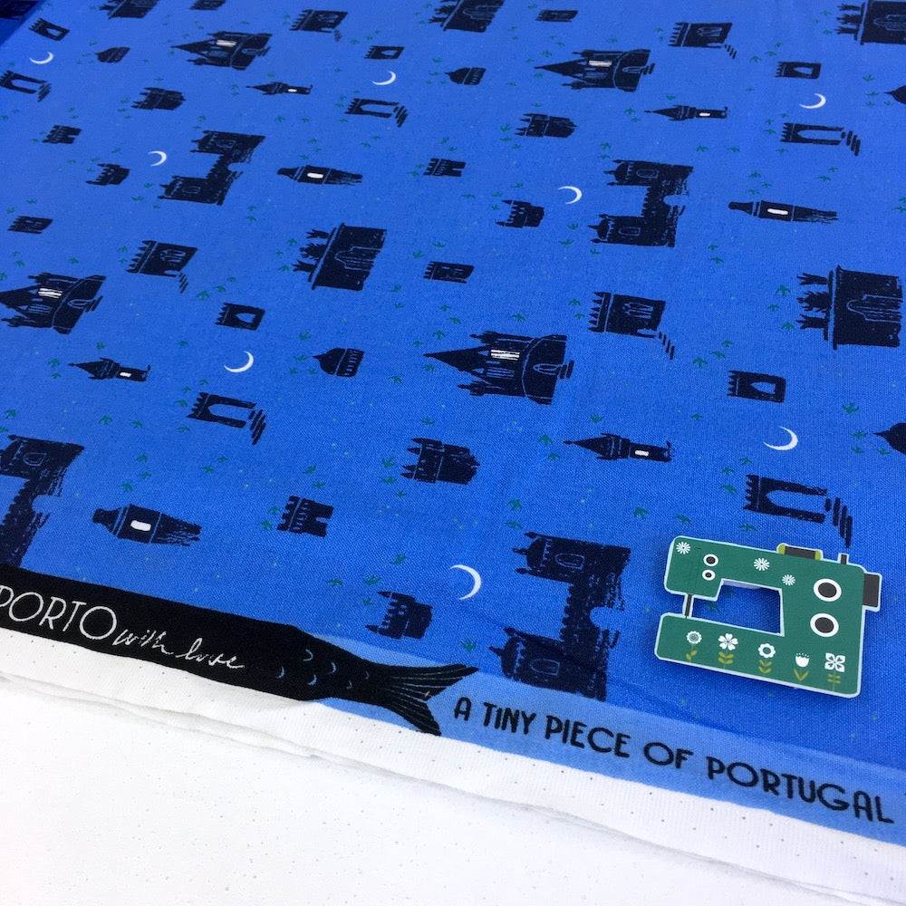 Cotton and Steel - From Porto With Love - Evora Blue