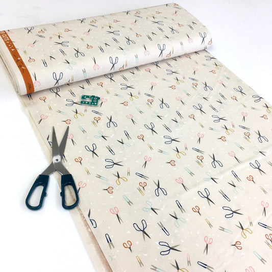 Cotton and Steel - Paper Cuts - Snip Snip Natural
