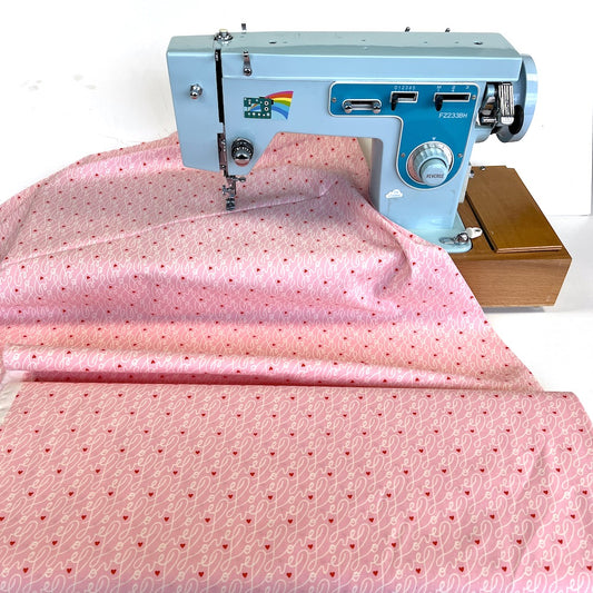 Cloud 9 Fabrics - Universal Love - All Is Love Pink (Per Metre)