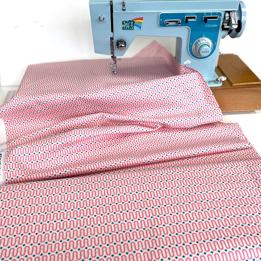 Art Gallery Fabrics - Sunburst - Good Vibes Raspberry (Per Metre)