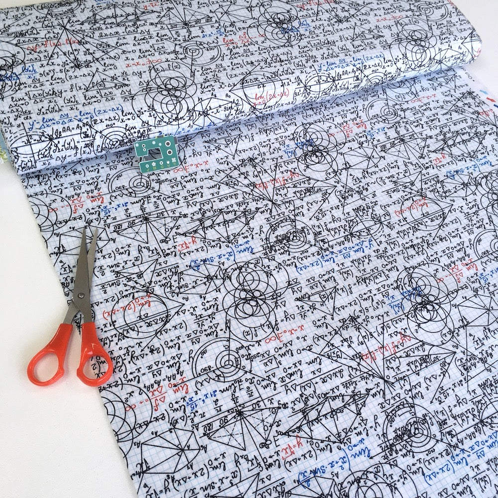 Robert Kaufman - Out Of Print - Mathematics Scribble White