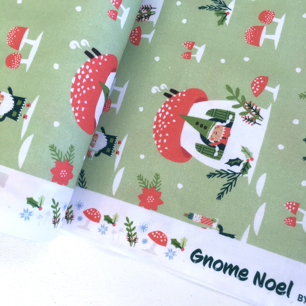 Paintbrush Studio - GOTS Gnome Noel - Houses Green