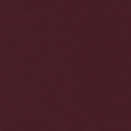 Kona Cotton Solids Burgundy - Frumble Fabrics