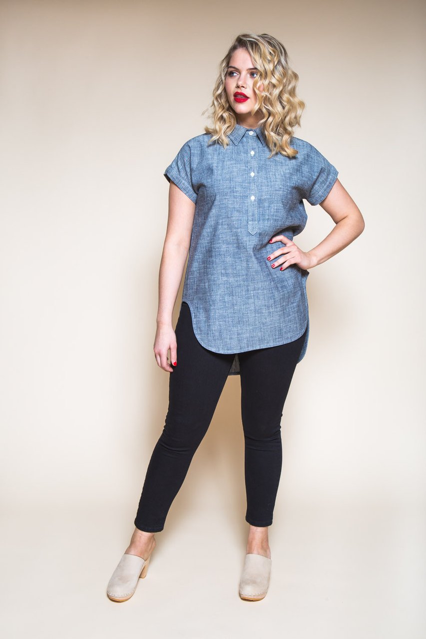 Kalle Shirt & Shirtdress By Closet Case Patterns - Frumble Fabrics