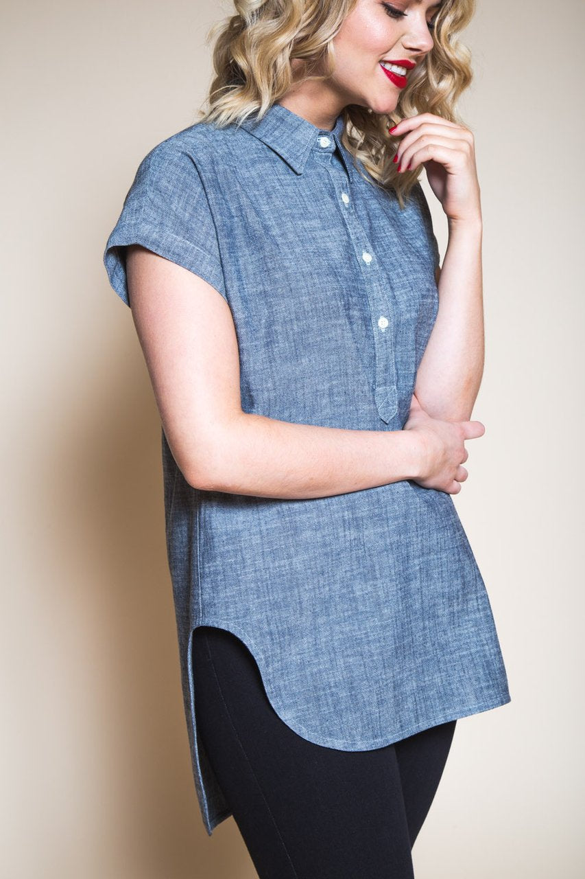 Kalle Shirt & Shirtdress By Closet Case Patterns - Frumble Fabrics
