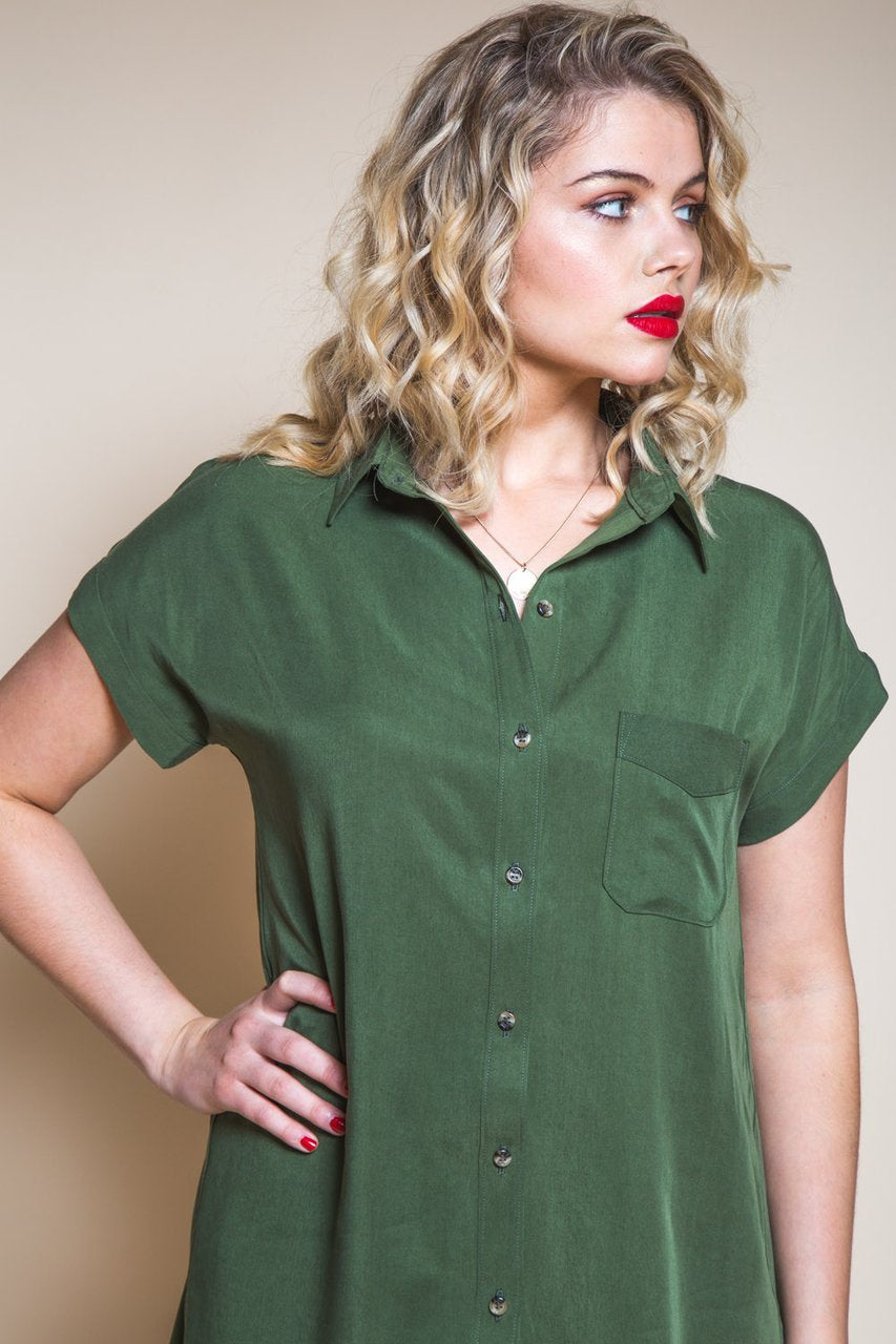 Kalle Shirt & Shirtdress By Closet Case Patterns - Frumble Fabrics